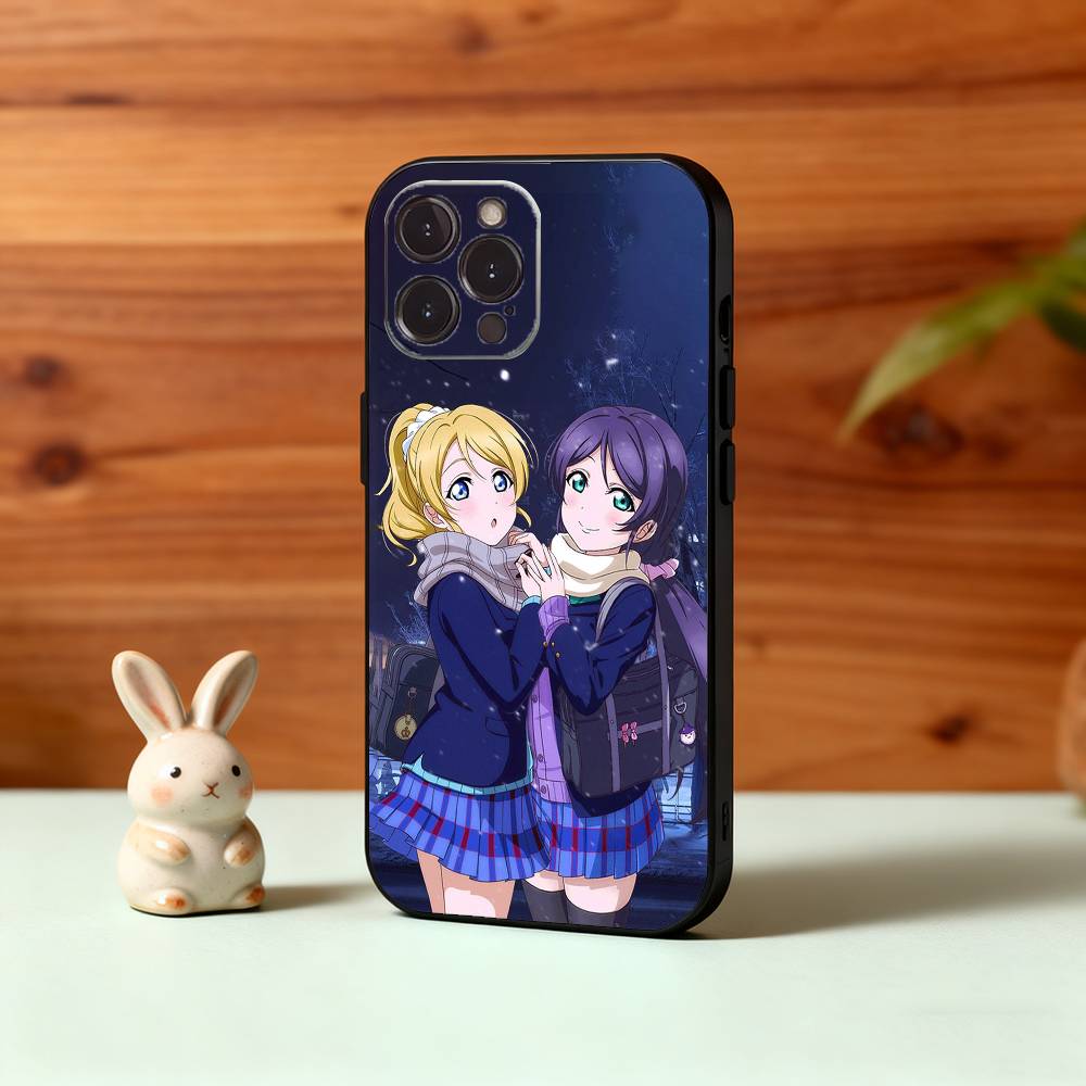 Love Live School ldol Diary Phone Case For iPhone17,16,15,14,13,12,Plus,Pro Max, 5G Others Soft Black Cover