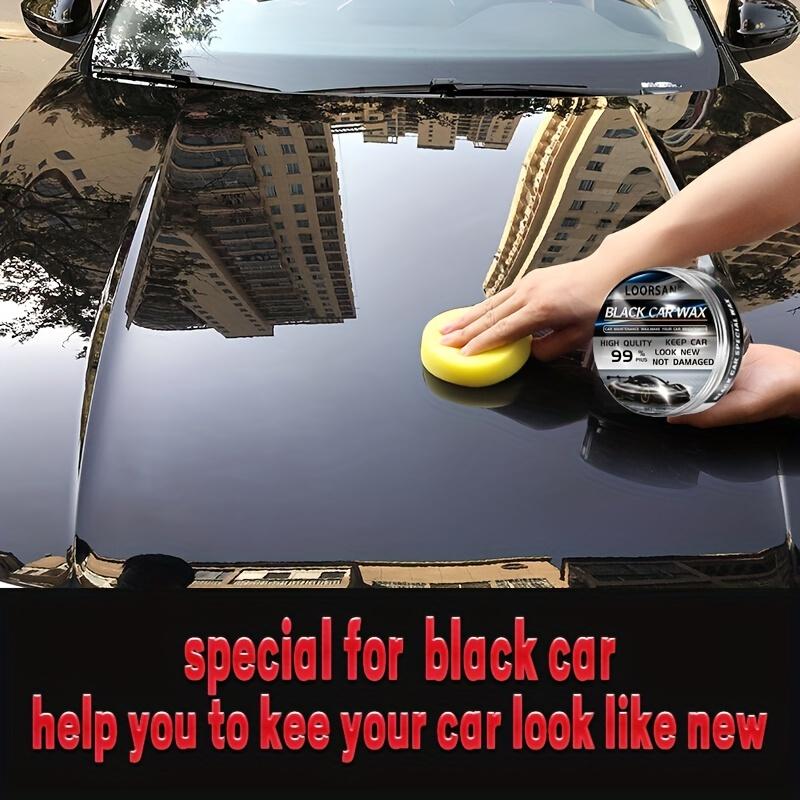 Car Wax Is Used for Cleaning,brightening,scratch Resistant,and Polishing Black Car wax.It Is Electroplated and Waxed with a Spon