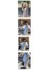 Women's Mid-Length Gray Wool Coat - Double-Sided, High-End Feel for Autumn/Winter 2025.
