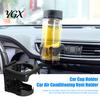 Car Cup Holder Foldable Universal Drink for RV Van Truck Boat Adjustable Clip-on Vent Mount with Shock-Absorbing Pads Portable Auto Accessory