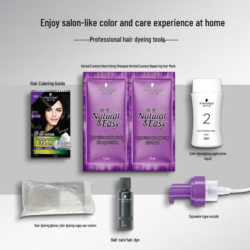 Schwarzkopf Natural & Easy Mousse Hair Dye