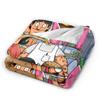 Warm Soft Blankets Decorative Anime Bobs Fun B-Burgers Throw Blanket Movie Flannel Bedspread For Outdoor Novelty Sofa Bed Cover