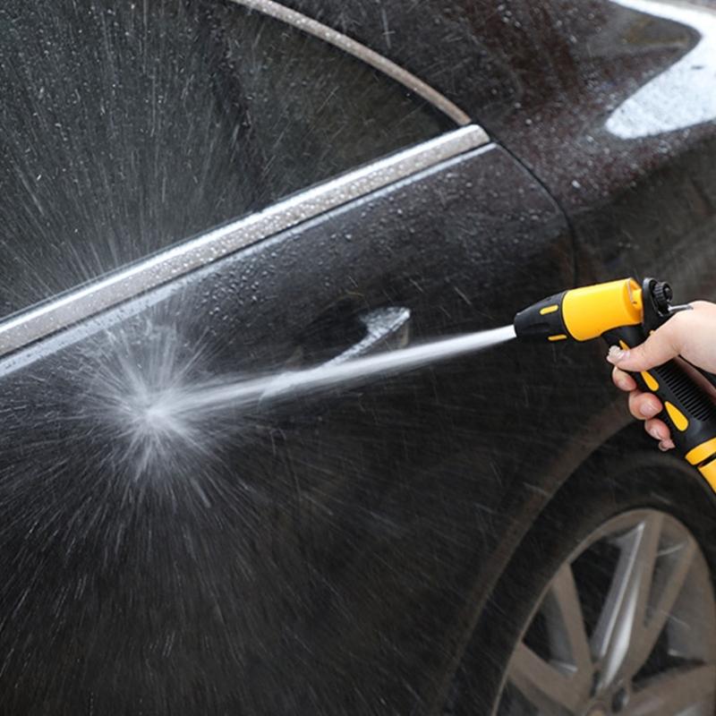 Gartenschlauchdüse Sprinkler Robuster Kunststoff Handheld Wasserdüse Hochdruck zum Bewässern von Pflanzen Autowaschen