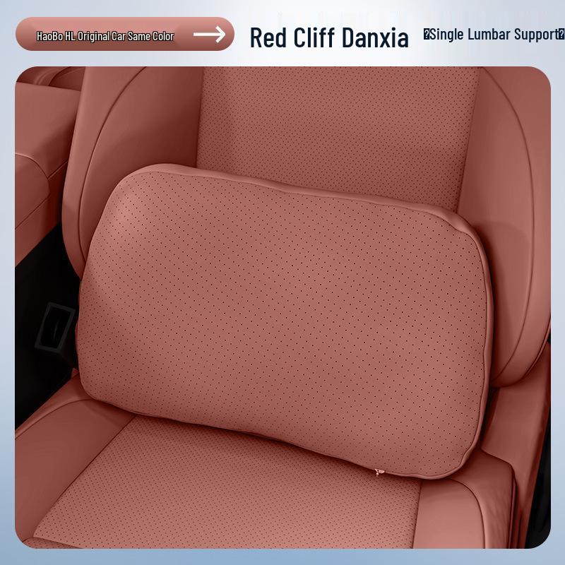 Essential Car Interior Set: Haobo HL Headrest, Lumbar Support, Neck & Waist Protection.
