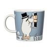 Moomin Arabia Official Gift Wrapping: 300ml Classic Moominpappa Mug, Gray, Moomin Tableware, Christmas Gift, Wedding Gift, Birthday Gift, Housewarming