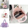 New Cartoon Kids Handbag Popular Kurumi Girl Single Shoulder Crossbody Bag Korean Cartoon Plush Bag