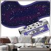 Vintage Cassette Tape Wall Tapestry Aesthetic Room Decor Vaporwave Music Lover Gift Retro Wall Hanging Home Decoration