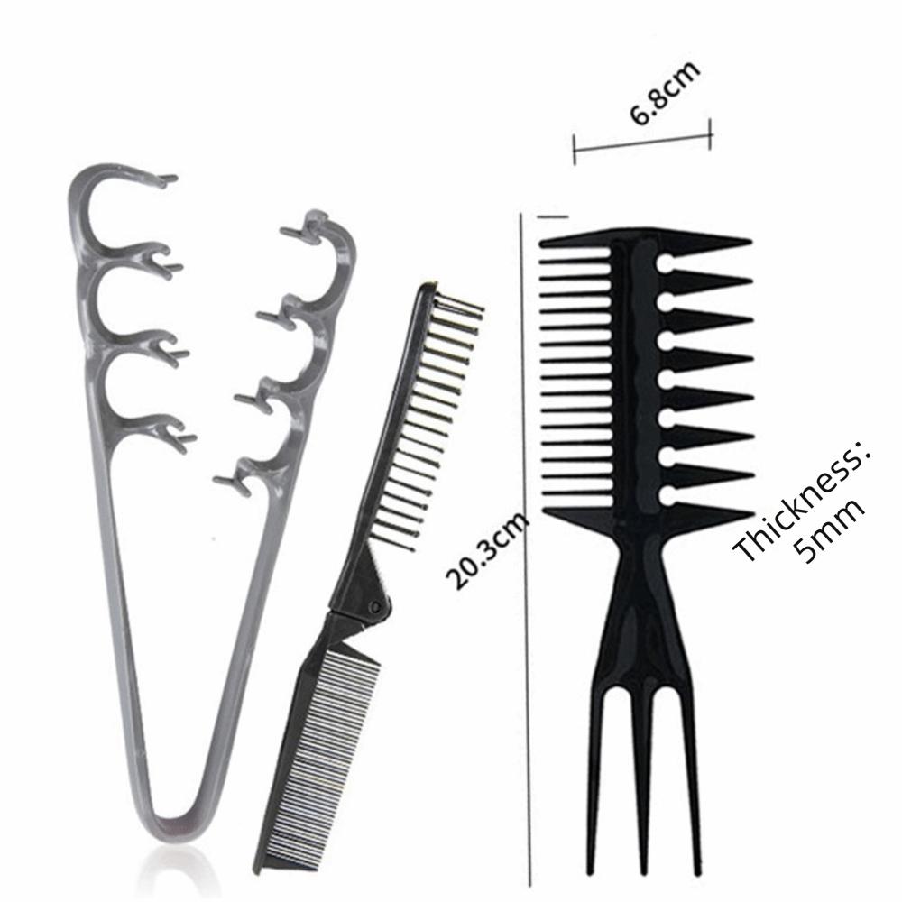 Lightweight Hair Combs Easy To Clean Hair Slit Comb New Curly Volumizer Hairline Comb