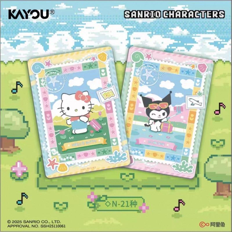Sanrio Family Series Mengmeng Collection Cards Genuine Animation Cartoon Collection Card Peripheral Toy Gift