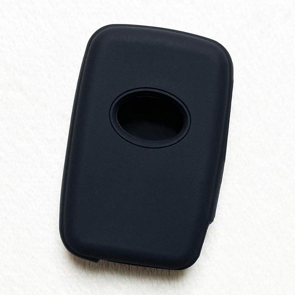 IKT Silicone Cover for Toyota Cars Smart Key 2 Buttons Black Blue / Prius