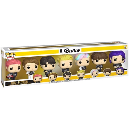 

Funko POP! Фигурки BTS Butter, Набор из 7 штук, Funko Bangtan Boys