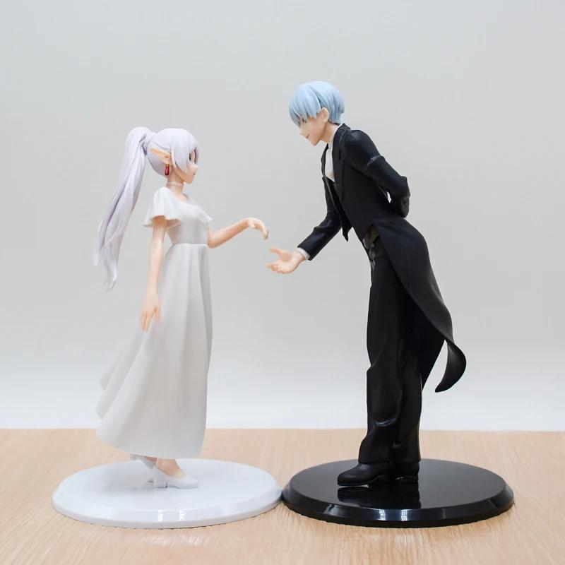 Original Frieren Beyond Journey End Figure Himmel Action Figurie Anime Model Doll Collect Desk Decor Toy Gifts S Kid Friendly Entertaining Fun Play