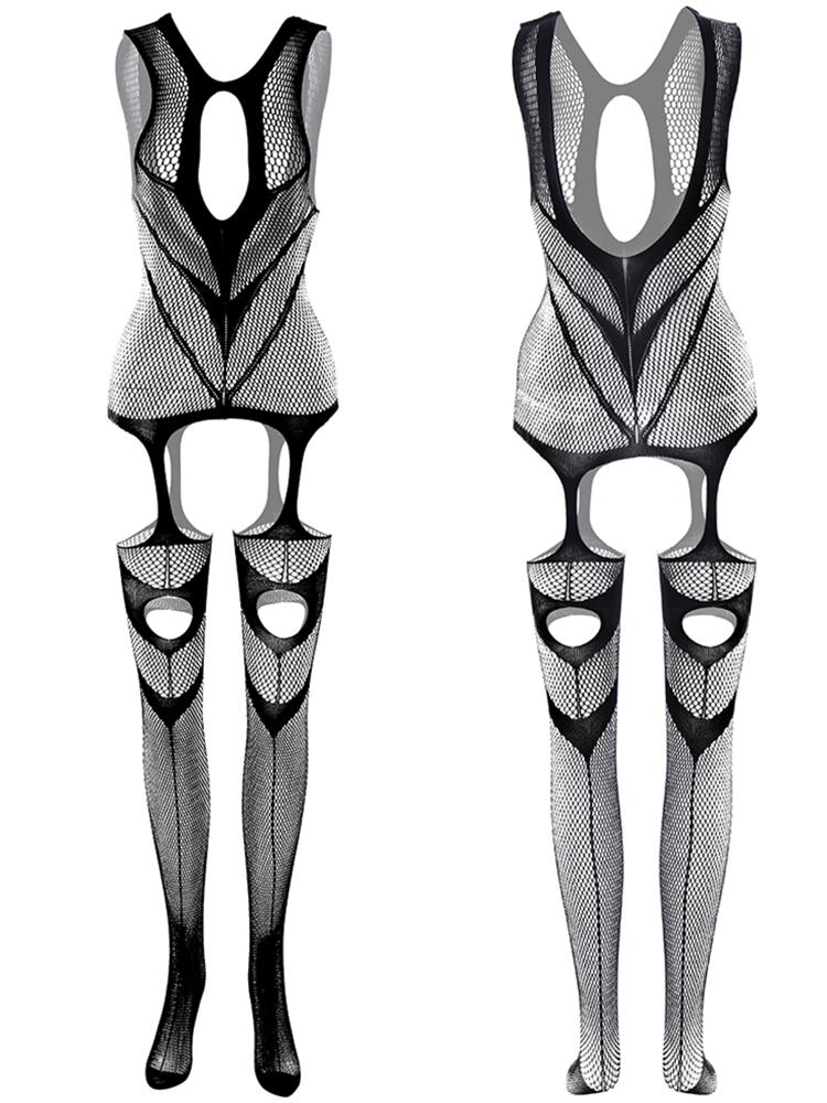 Sexy spodní prádlo Pánské síťované přiléhavé spodní prádlo Pohlaví pro dospělé muže Rybářská síť overal Erotické punčochy Síťované oblečení na spaní