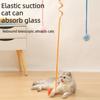 Cat Play Toy Cats Interactive Spring Toy Intelligence Games for Cat Retractable Elastic Rope Teasing Cat Stick Hanging Pet Toy