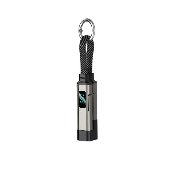 65W 4 in 1 Fast Charging Keychain Cable Data
