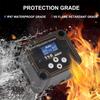 12V 140A Adjustable Dual Battery Isolator Split Charge Dual Battery Smart Isolator LCD Display Voltage Setting For Camper Car RV