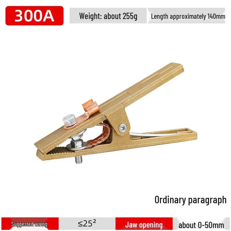 All-Copper A-Shaped Grounding Clamp for Welding Machines