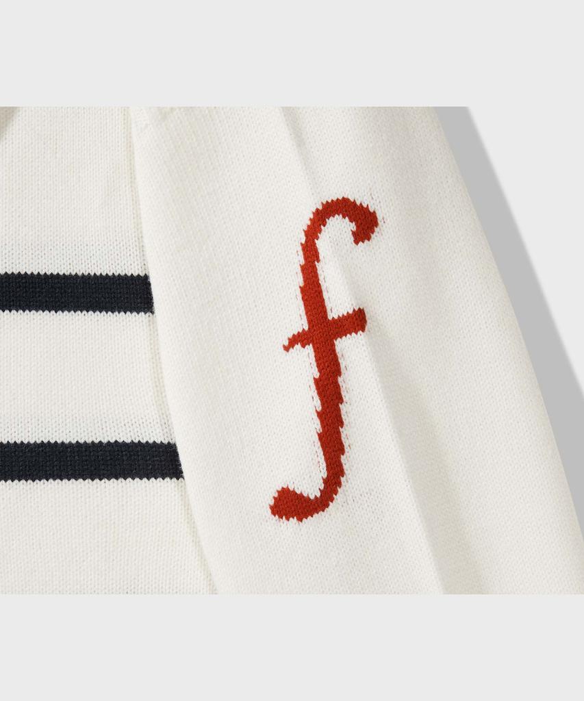 FFEFF STUDIO Venezia Wool Zip-Up Knit (Ivory)