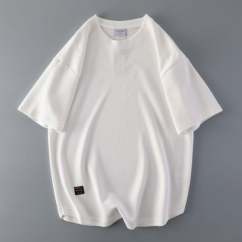 Heavy Retro Lazy Style Export Short-Sleeved T-shirt