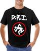 D R I Band T Shirt Aesthetic Clothing Tops Men T Shirt