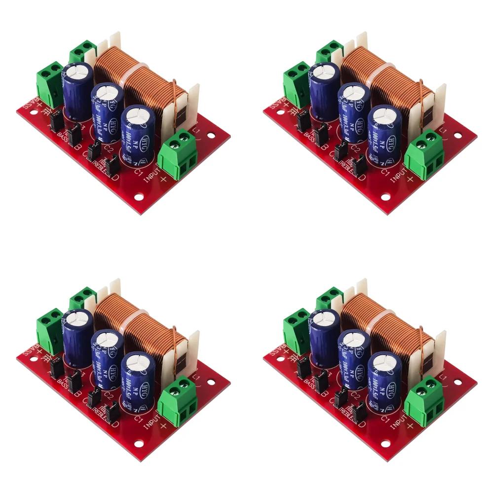 Y-2088 2-Wege Frequenzweiche Modul 400W Audio Lautsprecher Frequenzteiler Einstellbar Voller Bereich Höhen Bässe Schweißfrei