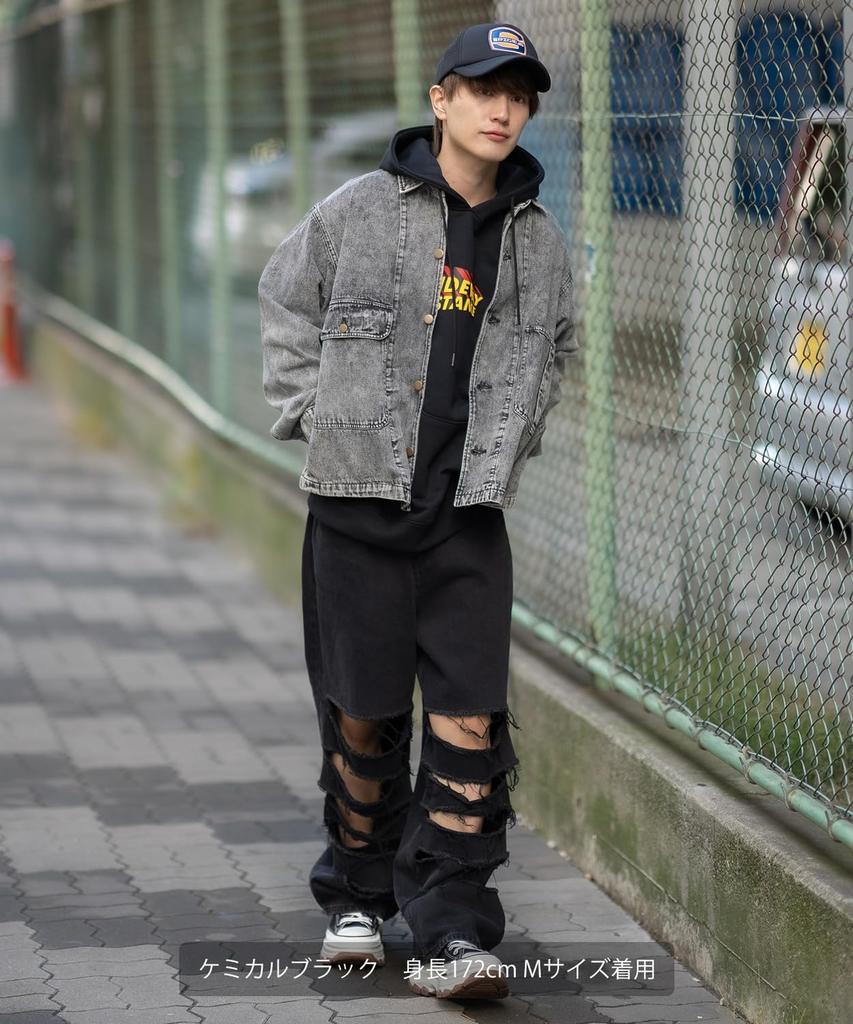 Double Chest Pocket Denim Blouson [IMPROVES] [SIDEWAYSTANCE] 10.5oz