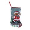 Large Christmas Gift Bag - Santa Claus, Snowman, Stocking, and Tree Ornament