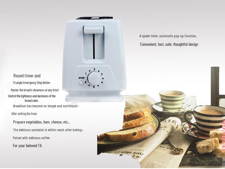 Automatic Sandwich Maker & Toaster Oven for Home Use