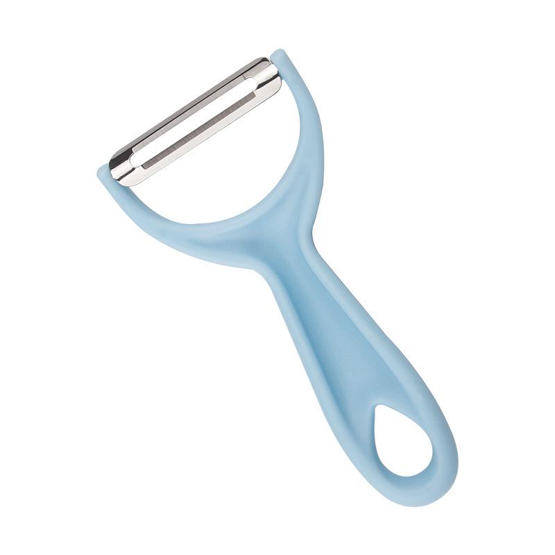 Stainless Steel Multi-Purpose Peeler: Fruits, Vegetables, Melon, Potato, Apple, Paring Knife.