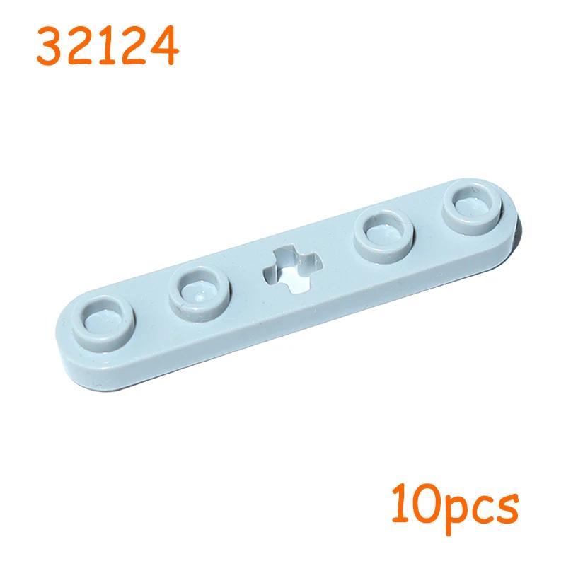 Non-Toxic Technical Plate With Toothed End Small Particle Building Blocks With Studs Moc Toy Parts 32124 32125 4263 2711 4262 4442 2719