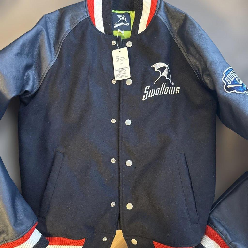 [USED] Yakult Swallows Crew Special Varsity Jacket