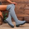 Fashion Over-the-knee Boots Women's 2025 New Platform Long-thigh Boots Heighten