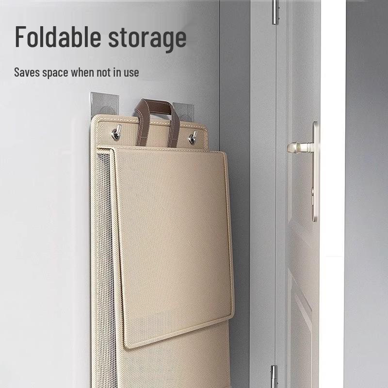 Wall-Mounted Foldable Laundry Hamper for Bedroom or Dorm