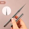 1Pcs Nail Art Brush Liner Brush Stripe Pattern Painting Brush Uv Gel Extension Drawing Carving Pen Diy Manicure Tool
