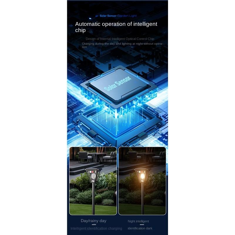 Solar Lighting Outdoor Garden Lights Wall Sconces