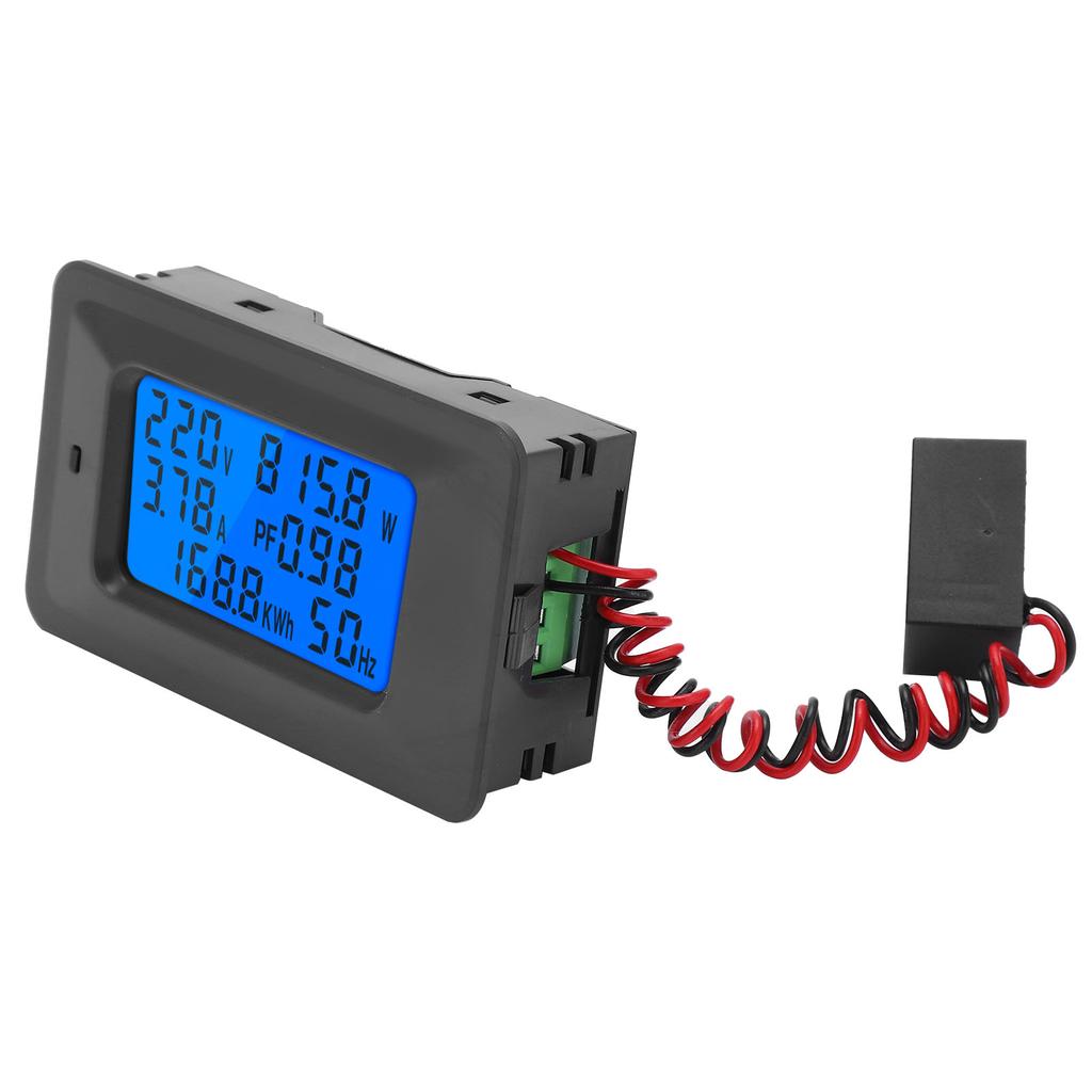 Multifunctional Electricity Monitor Digital Current Voltage Power Energy Meter 110‑250V
