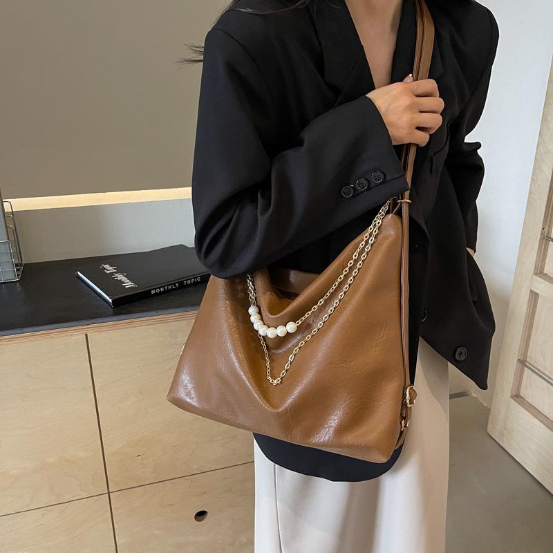 

Leisure commuter tote bag women s large capacity fashion backpack multi-functional shoulder bag trend street travel backpack коричневый