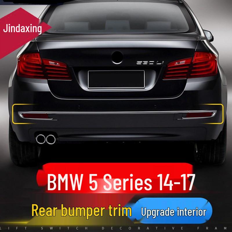 BMW 5 Series F18 Rear Bumper Trim Strip (2014-2017) - 525, 528li Models