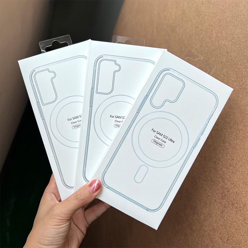 

Samsung S26/S25 Ultra Magnetic Phone Case - Acrylic MagSafe Protective Hard Shell Samsung S25 FE