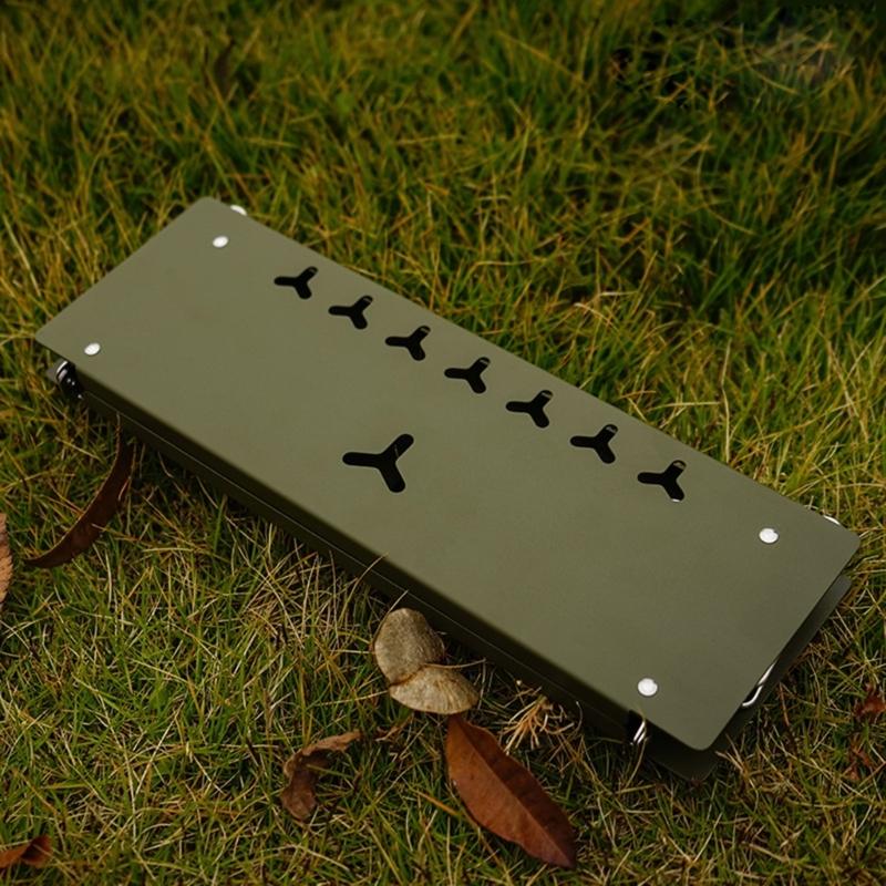 Mini Outdoor Folding Tables Portable Lightweight Picnic Desk Camp Tables Compact Camping Desk Utility Folding Tables