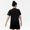 Mizuno Table Tennis Game Short JTTA Black Shirt, Sleeve, Certified, Moisture-Wicking, Quick-Drying, Unisex, 82JAC104,