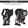 ROBOTOYS Robot Watch Saffiano Compatible with Apple Stand, Black, Watch, ASW-01-SF-BK