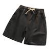 Men's Summer Lightweight Elastic Waist Denim Shorts - Korean Style Loose Fit