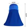 Outdoor Summer Wide Brim UV Protection Sun Shade Caps Polyester Neck Protector Fishing Hat Caps Hiking Sports Sun Caps Wholesale