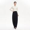 VEROMODA Women's Chinese Style Tassel Wide-Leg Casual Pants