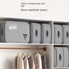 Large Capacity Duvet Storage Bag Space Saving Closet Cabinet Organizer  for Bedroom