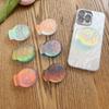 Korean 3D Cute Laser Crystal Color Fish Phone Grip Tok Griptok Phone Holder for IPhone 15 14 13 Phone Pro Max Stand Holder