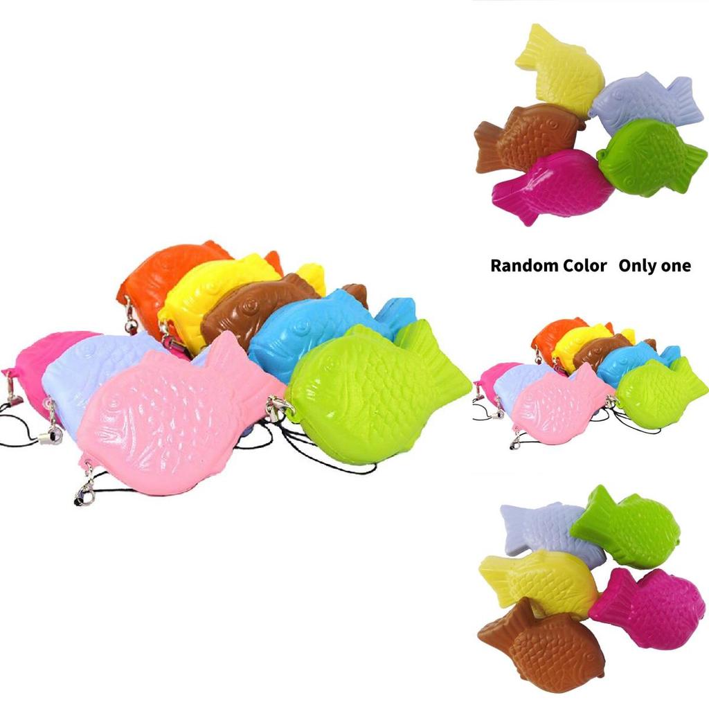 Colorful Fish Mobile Phone Charm With Cute Cartoon Girls Backpack Accessory Keychain For Kids And Teens