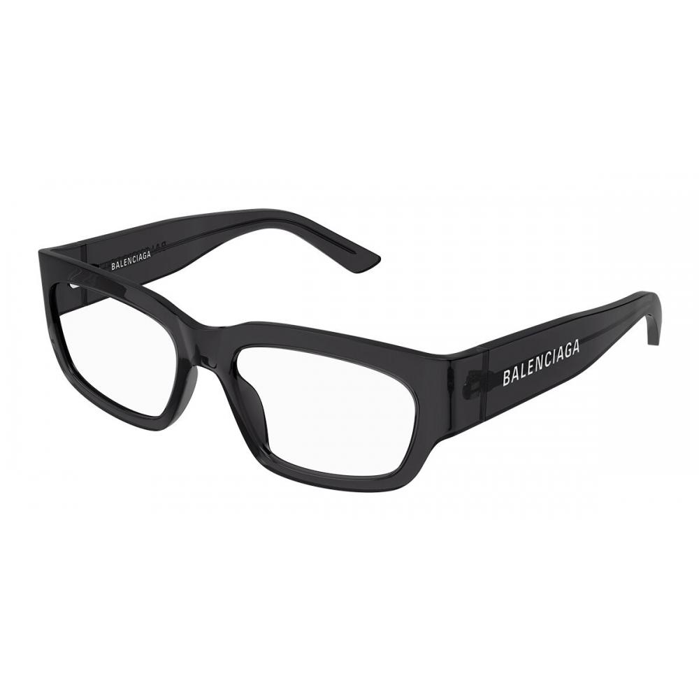 

Balenciaga Bb0334o Asian Fit 004 Men Eyeglasses Transparent Grey/54-18-135