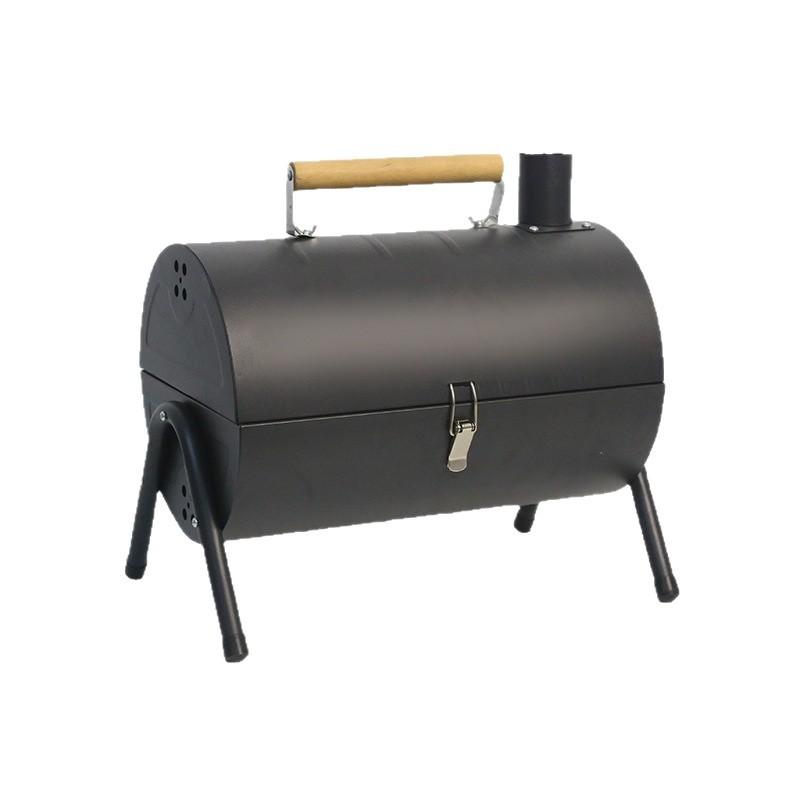 Outdoor Charcoal BBQ Grill Smokeless Heating Stove for Cooking Tea Home Use with Tools